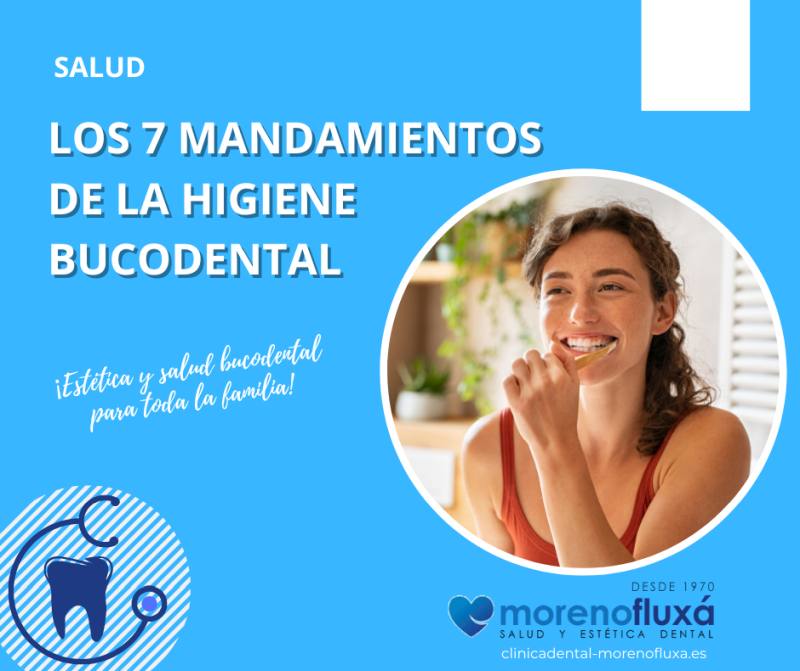 Los 7 mandamientos para una correcta higiene bucodental